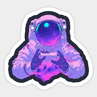 astronaut Sticker